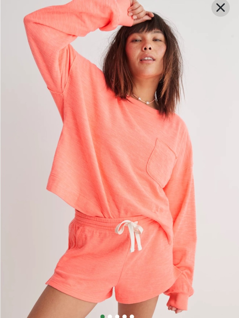 Aerie Endless Summer Crew Sweatshirt and Shorts Set - Picture 14 of 15